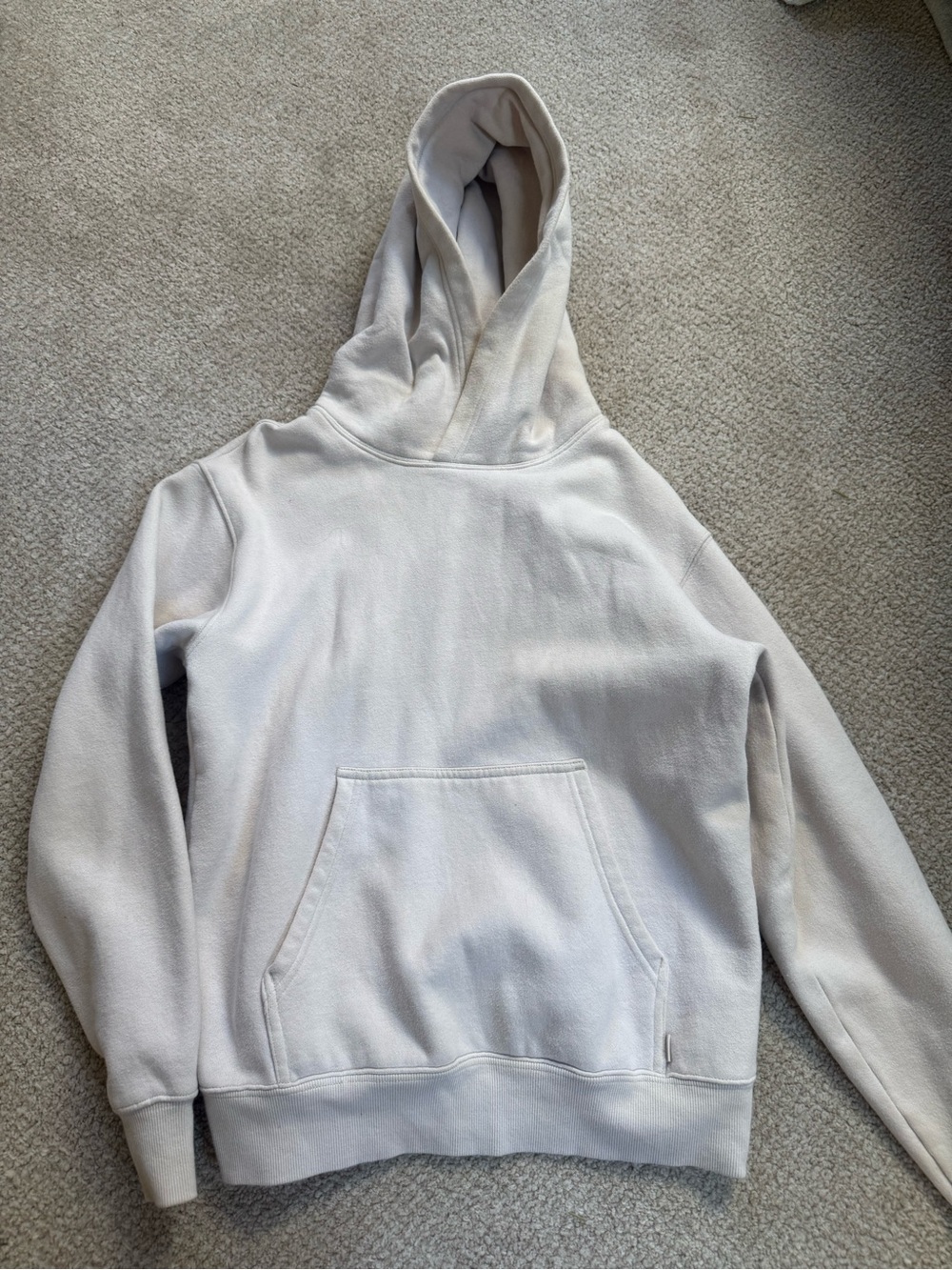TNA women's Crewneck Hoodie in Light Cream